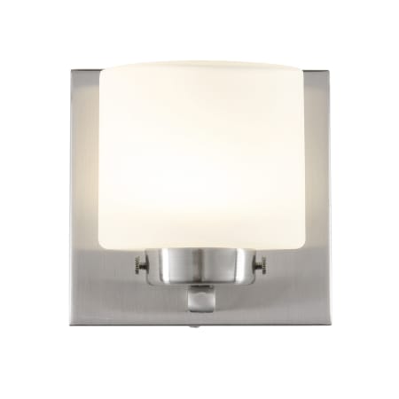 A large image of the Alternating Current AC1141 Satin Nickel
