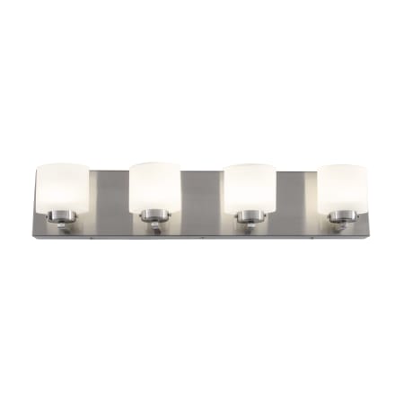 A large image of the Alternating Current AC1144 Satin Nickel