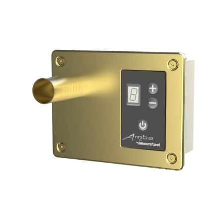 A large image of the Amba ATW-DHC Satin Brass