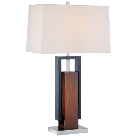 A large image of the Ambience AM 10034 Walnut and Brushed Nickel