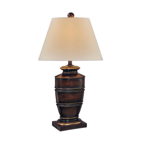 A large image of the Ambience 18007 Brown with Gold