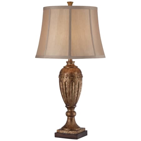 A large image of the Ambience 13044-0 Dark Tan Faux Silk