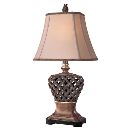 A large image of the Ambience AM 10835 Warm Pecan With Silver