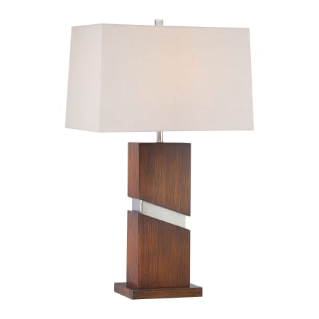 A large image of the Ambience AM 10035 Walnut and Brushed Nickel