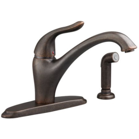 A large image of the American Standard 4114.001 Oil Rubbed Bronze