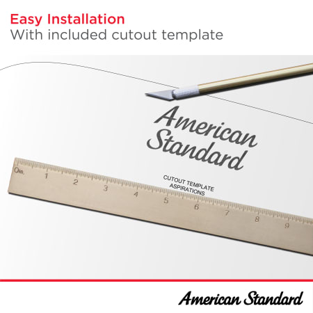 A large image of the American Standard 1642.001 Alternate Image