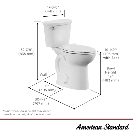 A large image of the American Standard 215TA.104 Alternate Image