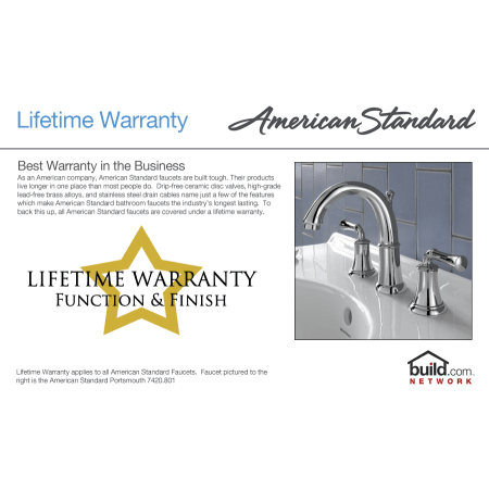 American Standard 2275 505 002 Polished Chrome Colony Centerset