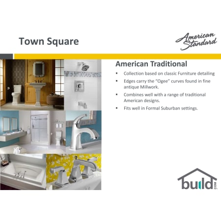 A large image of the American Standard 2555.900 American Standard-2555.900-Townsquare collection