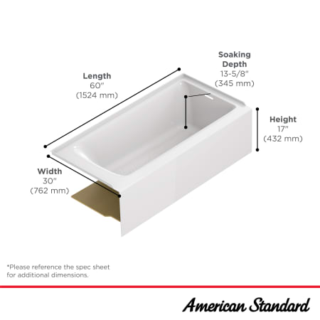 A large image of the American Standard 2963.102 Alternate Image