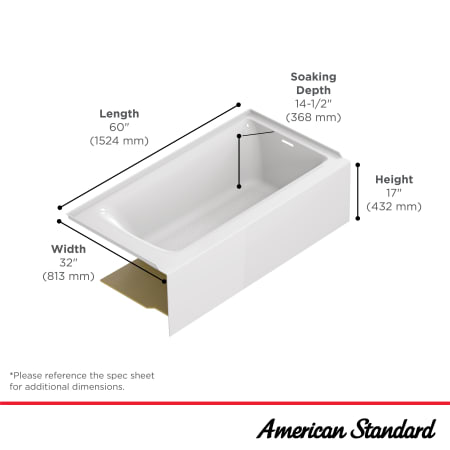 A large image of the American Standard 2964.102 Alternate Image