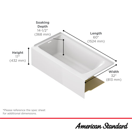 A large image of the American Standard 2964.202 Alternate Image