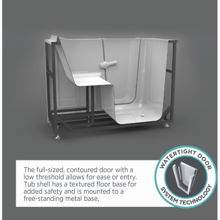 A large image of the American Standard 3052.100.CL American Standard-3052.100.CL-Door System Technology