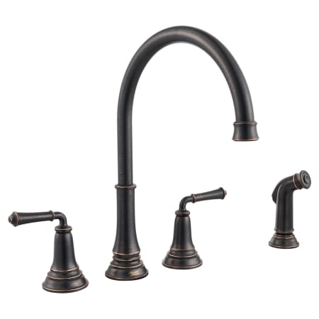 A large image of the American Standard 4279.701 American Standard-4279.701-Oil Rubbed Bronze Side View