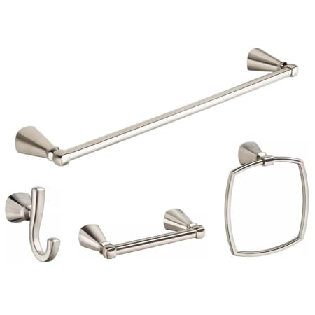 A large image of the American Standard 7018.998 Brushed Nickel