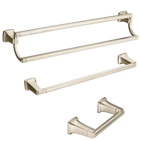 A large image of the American Standard 7353.995 Brushed Nickel