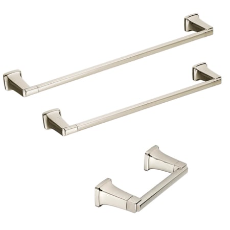 A large image of the American Standard 7353.996 Polished Nickel