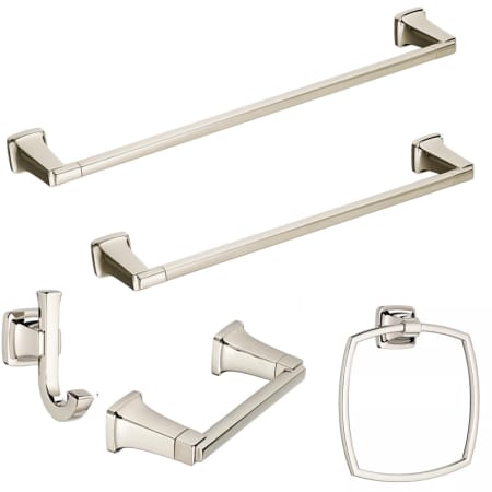 A large image of the American Standard 7353.999 Polished Nickel