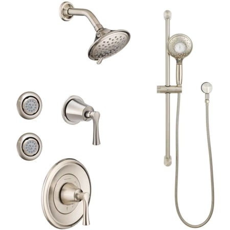 A large image of the American Standard Estate-Spectra-3CA Brushed Nickel