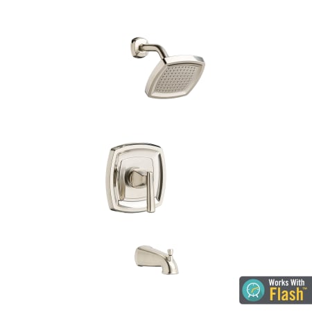 A large image of the American Standard TU018.508 Works with Flash - Brushed Nickel