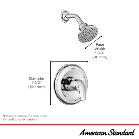 A large image of the American Standard TU075.507 Alternate Image