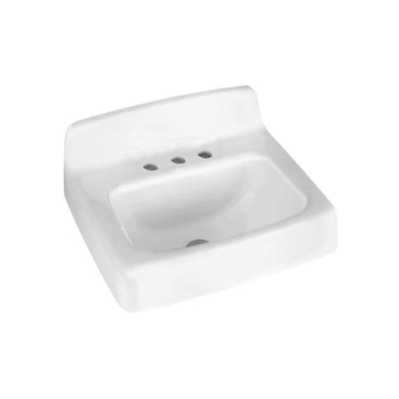 American Standard 4867 008 020 White Regalyn Wall Mounted Cast