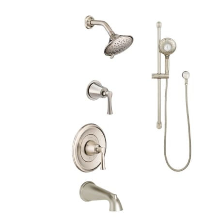 A large image of the American Standard Estate-Spectra-2CA Brushed Nickel