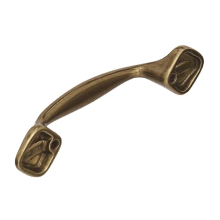 A large image of the Amerock 253 Amerock-253-Side View in Light Antique Brass
