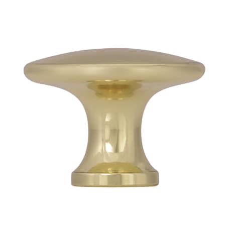A large image of the Amerock 255 Amerock-255-Side View in Polished Brass