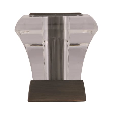 A large image of the Amerock BC29460 Amerock-BC29460-Side View in Clear and Oil Rubbed Bronze