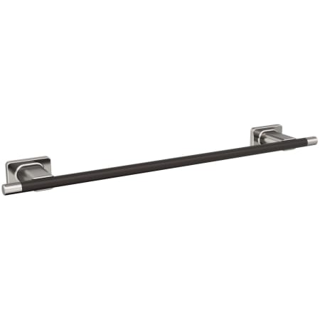 A large image of the Amerock BH26614 Brushed Nickel / Oil Rubbed Bronze