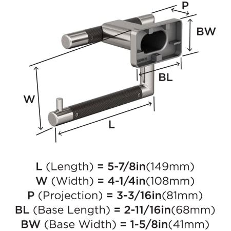 A large image of the Amerock BH26617 Alternate Image