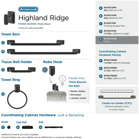 A large image of the Amerock BH36010 Alternate Image