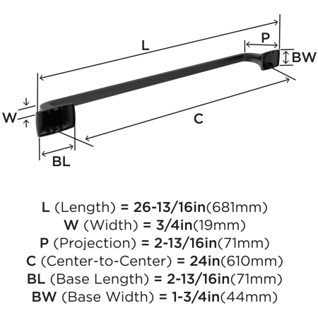 A large image of the Amerock BH36014 Alternate Image