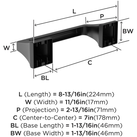 A large image of the Amerock BH36021 Alternate Image