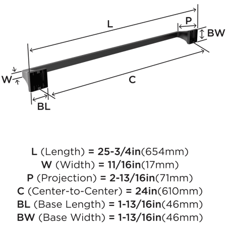 A large image of the Amerock BH36024 Alternate Image