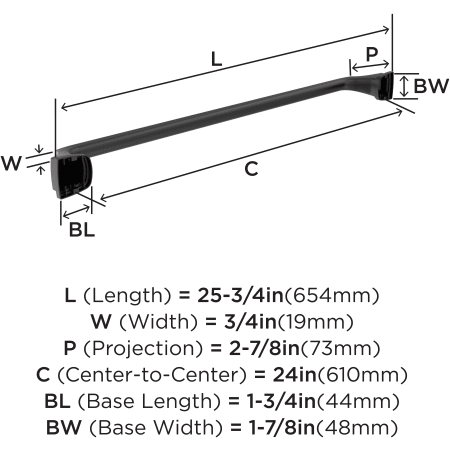 A large image of the Amerock BH36034 Alternate Image