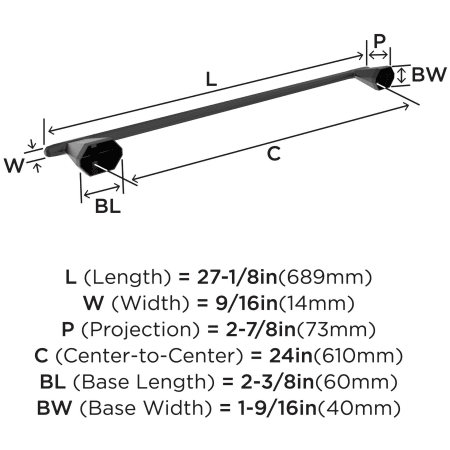 A large image of the Amerock BH36044 Alternate Image