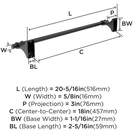 A large image of the Amerock BH36053 Alternate Image