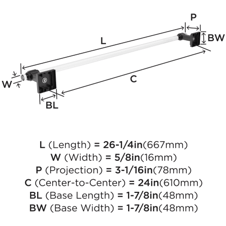 A large image of the Amerock BH36064 Alternate Image