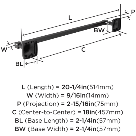 A large image of the Amerock BH36093 Alternate Image