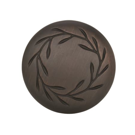 A large image of the Amerock BP1581-2 Amerock-BP1581-2-Top View in Oil Rubbed Bronze