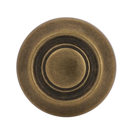 A large image of the Amerock BP3423 Amerock-BP3423-Top View in Burnished Brass