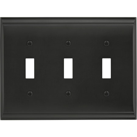 A large image of the Amerock BP36502 Black Bronze