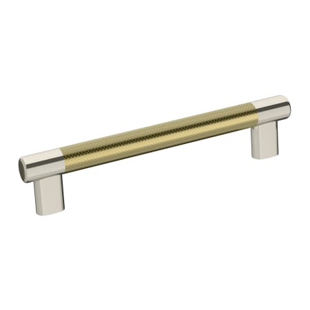 A large image of the Amerock BP36559 Polished Nickel / Golden Champagne