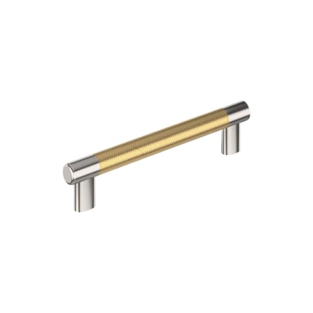 A large image of the Amerock BP36559 Polished Nickel / Champagne Bronze