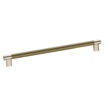A large image of the Amerock BP36561 Polished Nickel / Golden Champagne