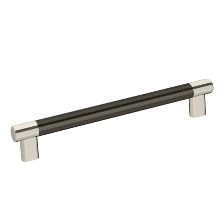 A large image of the Amerock BP36562 Polished Nickel / Gunmetal