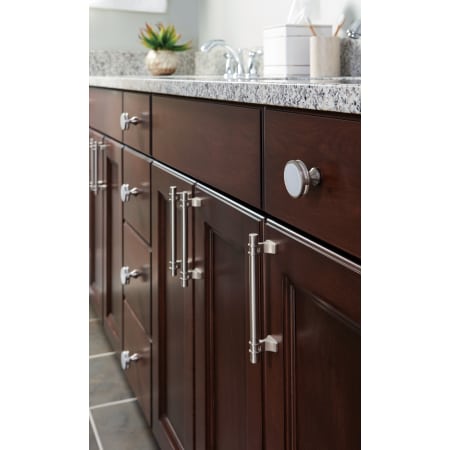 Amerock BP36605GM Gunmetal Davenport 3-3/4 Inch Center to ...