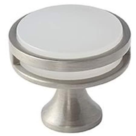 A large image of the Amerock BP36608 Satin Nickel / Frosted Acrylic